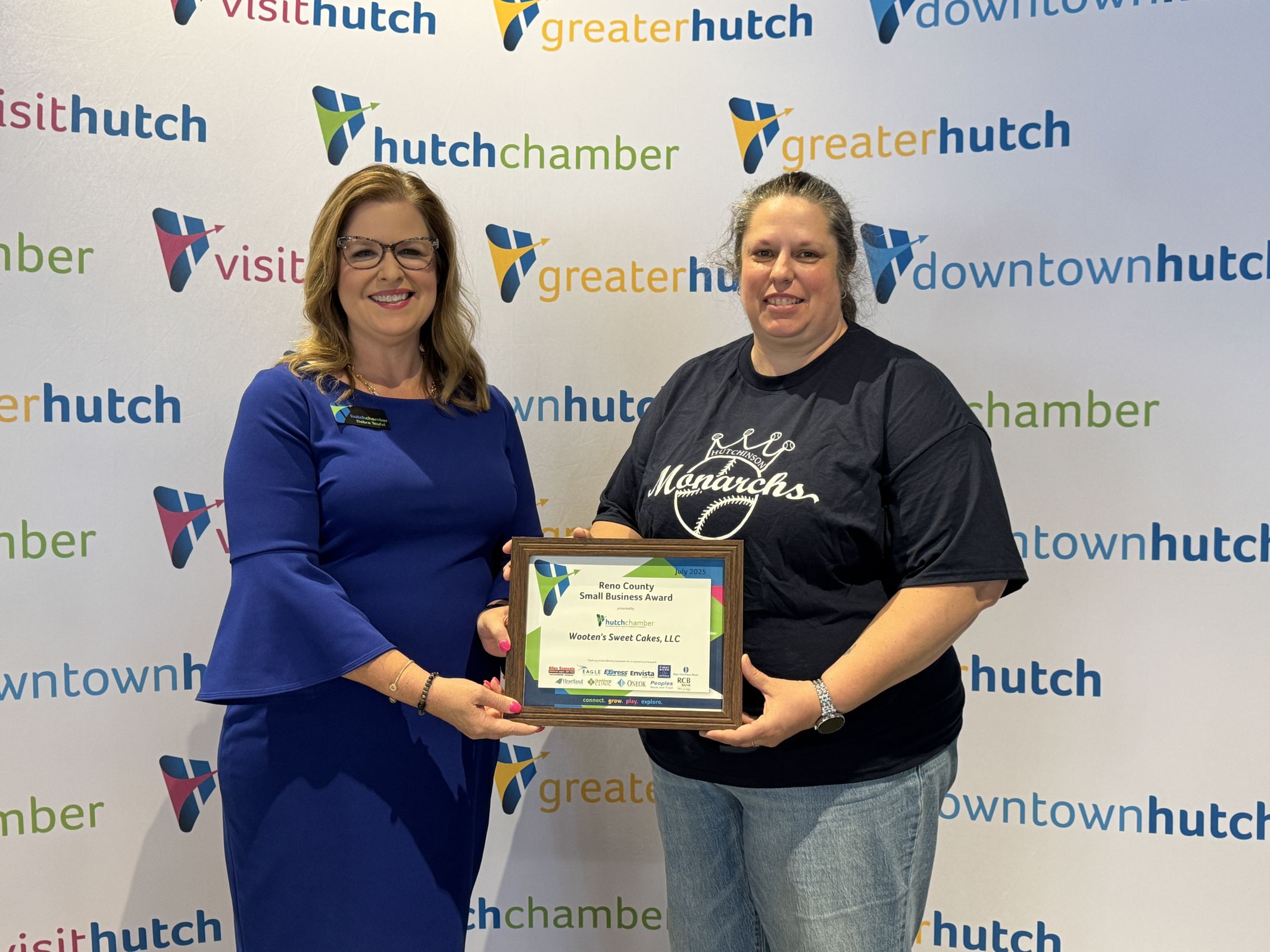Wooten's Sweet Cakes Receives Small Business Award Photo - Click Here to See