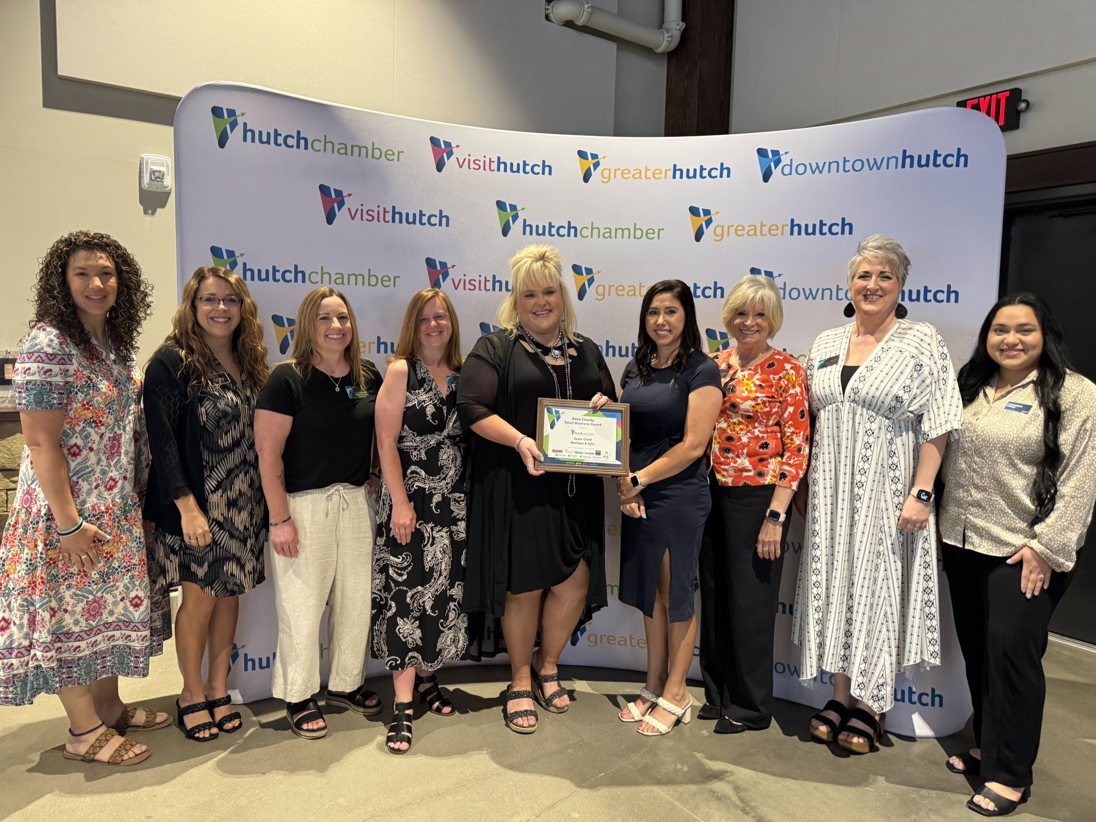 Sugar Creek Boutique Receives Small Business Award Photo - Click Here to See