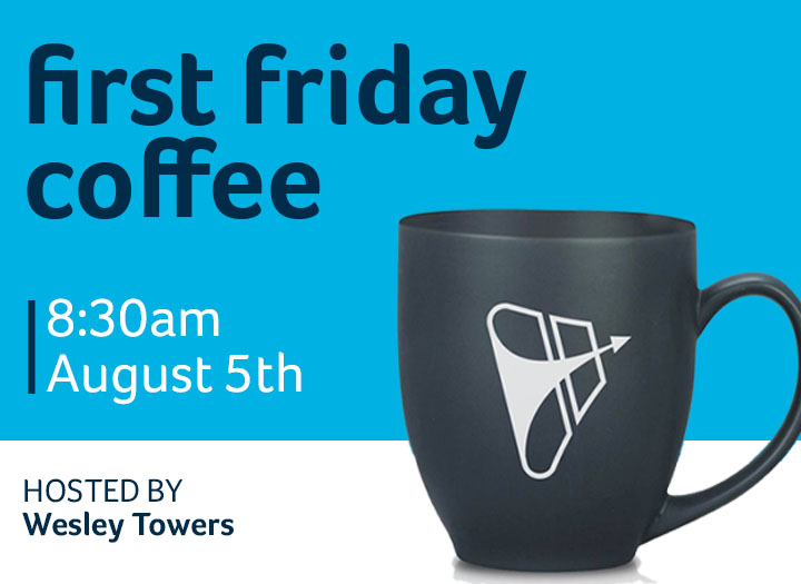 Event Promo Photo For First Friday Coffee