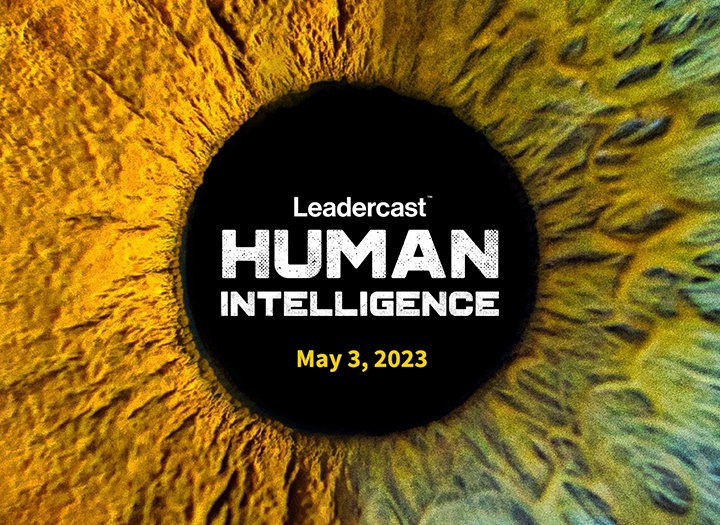Event Promo Photo For Leadercast 2023 - Human Intelligence