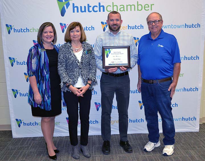 Hutch Putt Receives Small Business Award Photo - Click Here to See